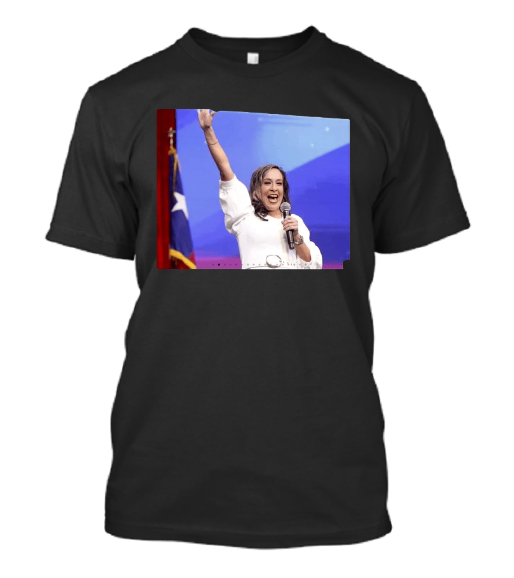Monica De La Cruz Texas USA 2026 Campaign Event Image T-Shirt