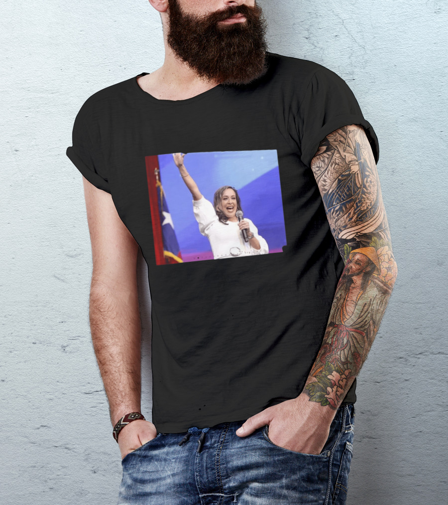 Monica De La Cruz Texas USA 2026 Campaign Event Image T-Shirt