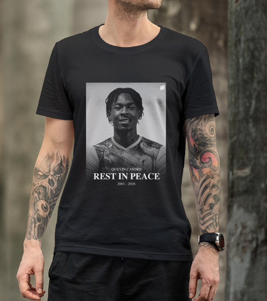 Quevin Castro Rest In Peace 2001 2026 Gateshead FC T-Shirt