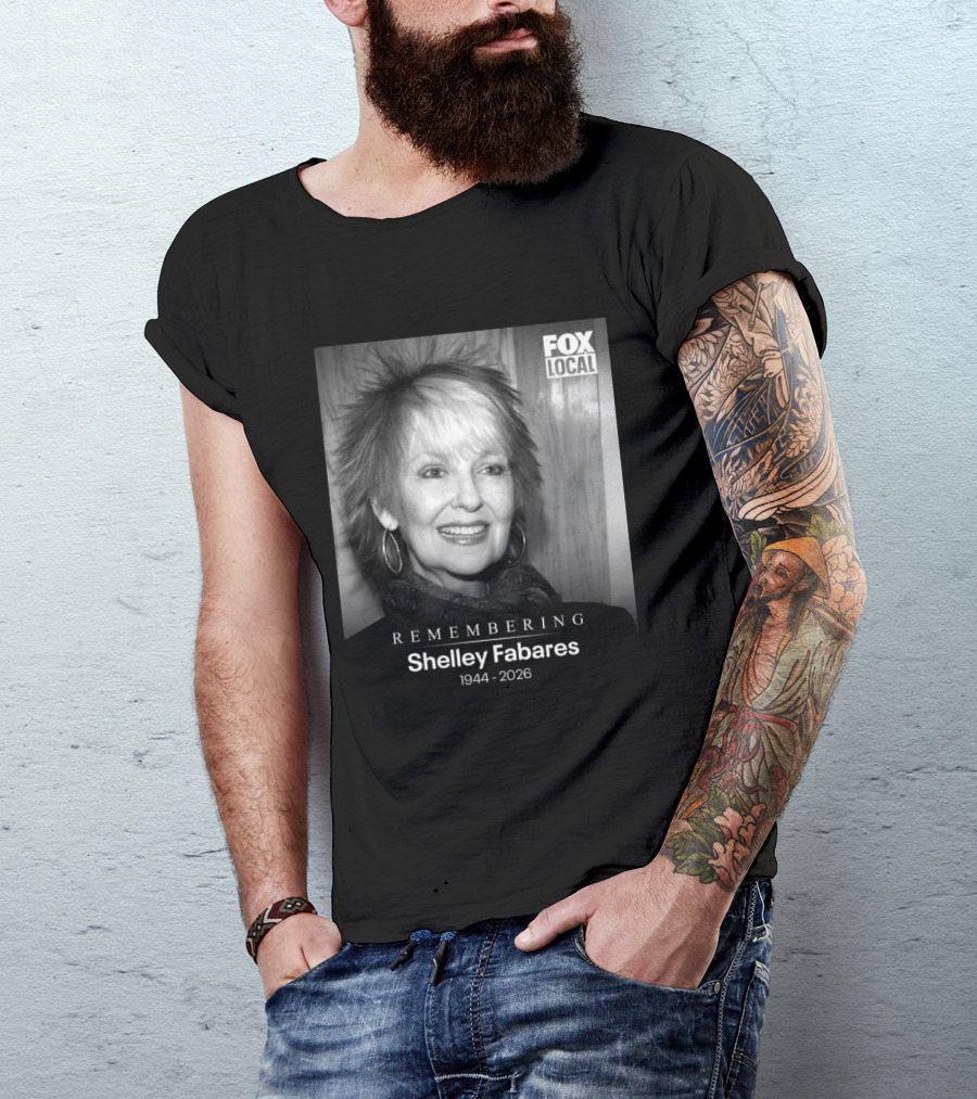 Remembering Shelley Fabares 1944 2026 Fox Local T-Shirt