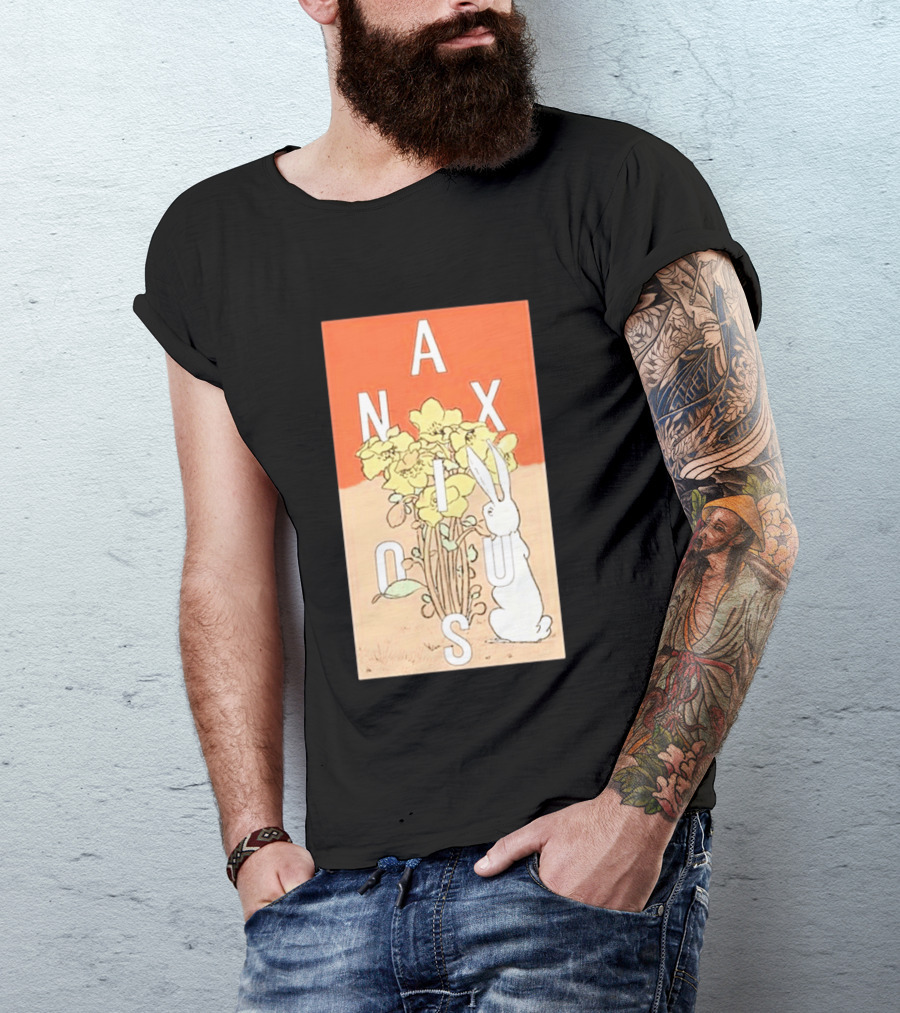 Anxious Tour 2026 Bouquet And Rabbit Summer Fall T-Shirt