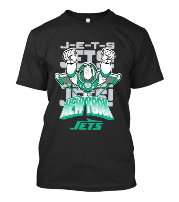 Buzz Lightyear New York J E S Football Team Fan T-Shirt