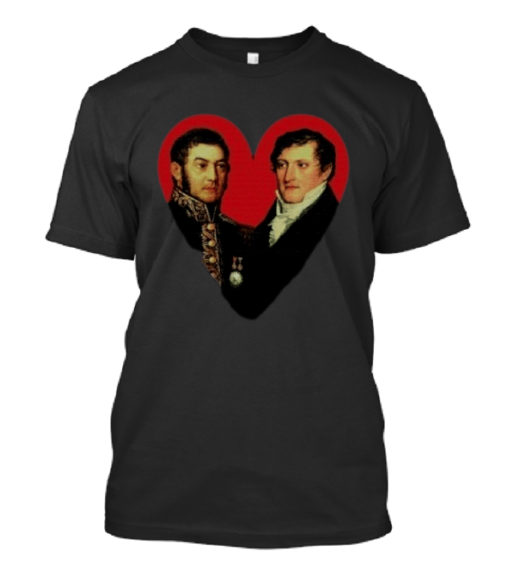 Indastudio Store Belgrano San Martin Heart T-Shirt
