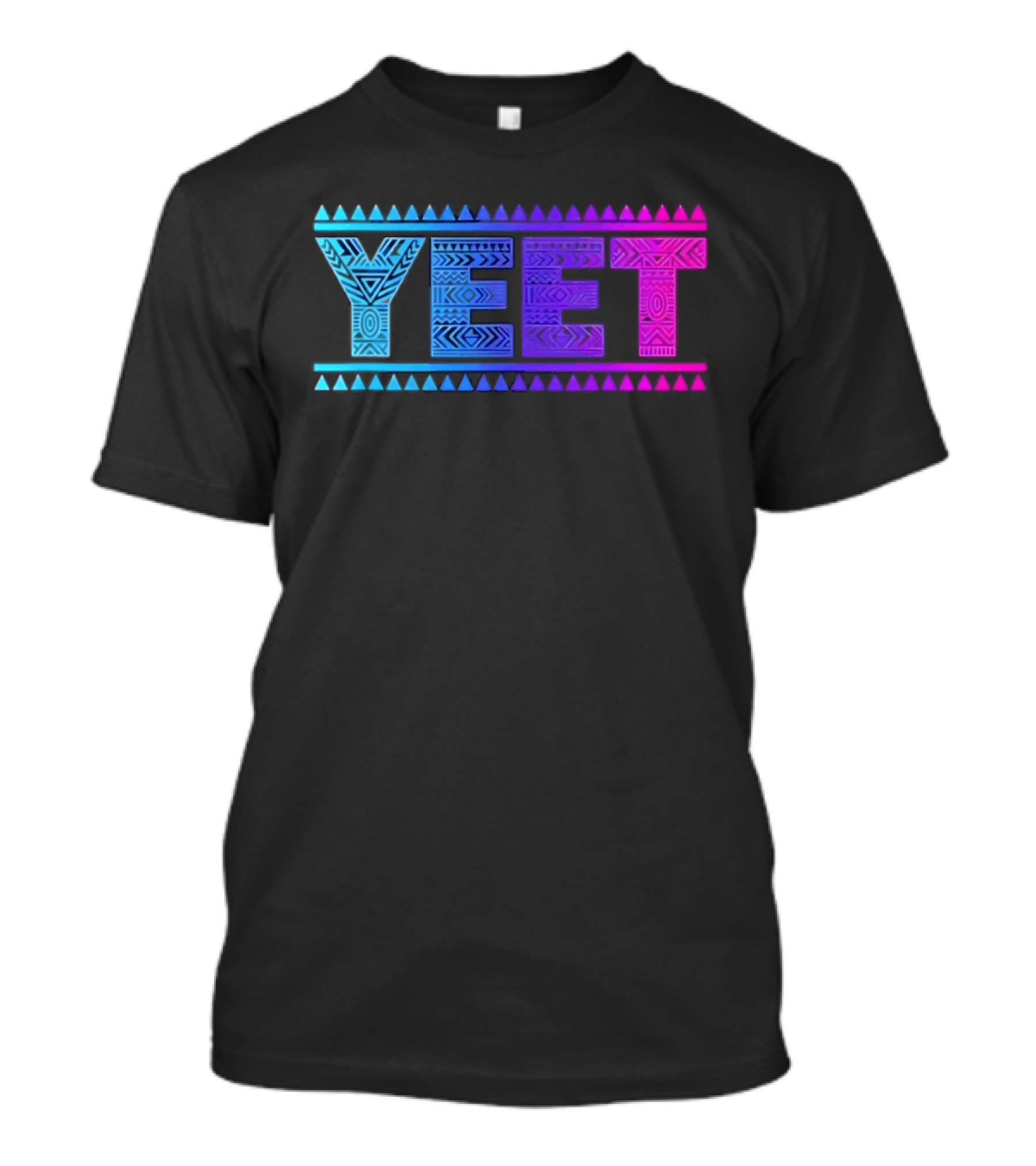 YEET Tribal Slang Gradient T-Shirt