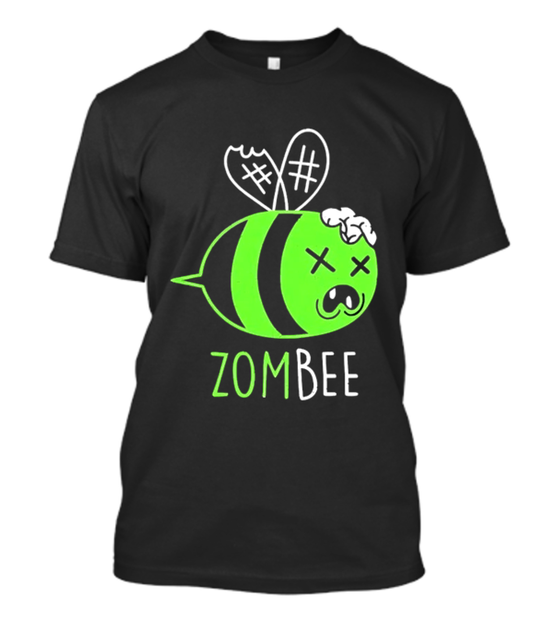 Zombee Brainy Undead Insect Horror Bee T-Shirt