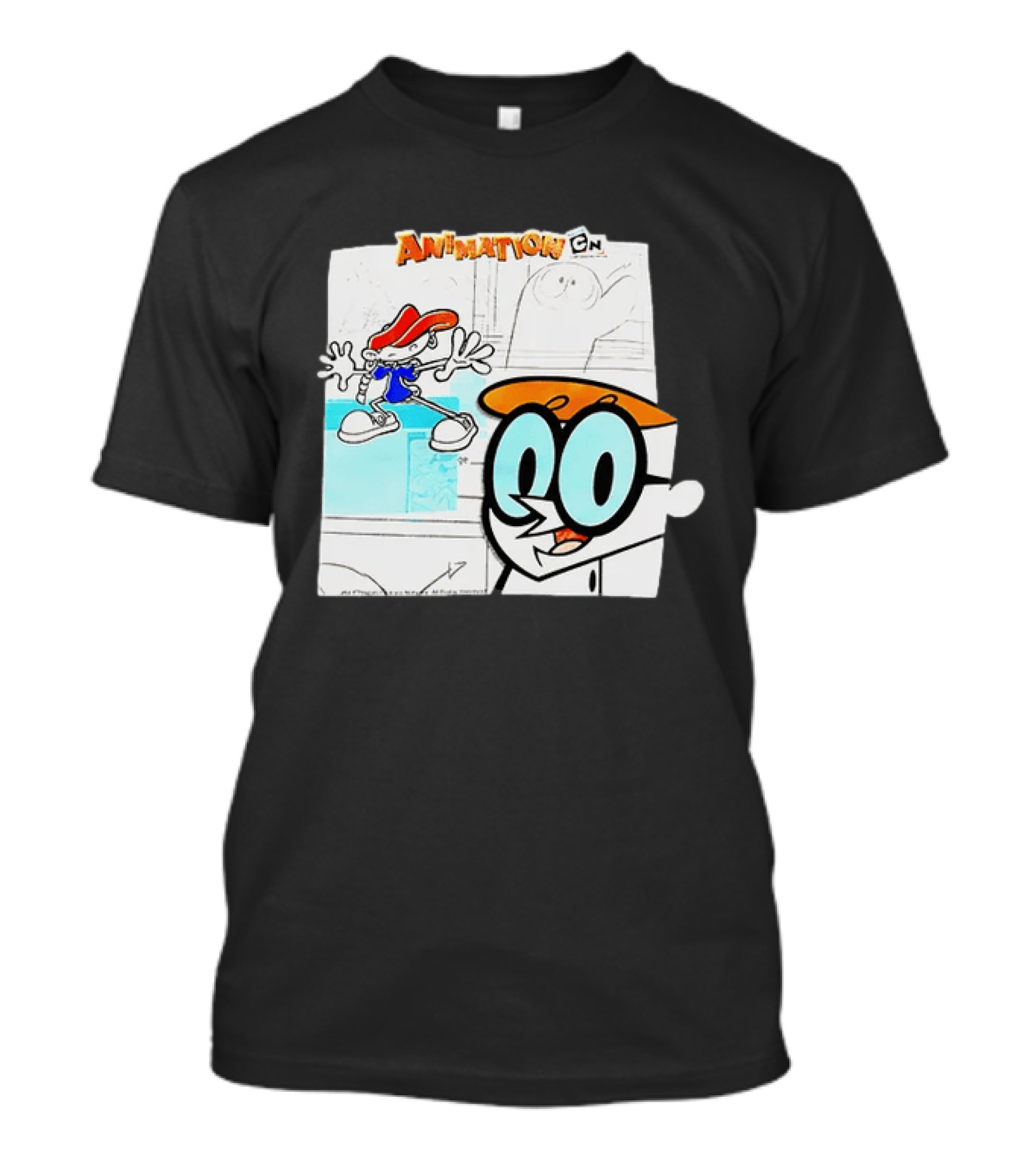 Numbuh 3 Code Name Next Door Dexter Dexter Laboratory Cartoon Network Animation T-Shirt