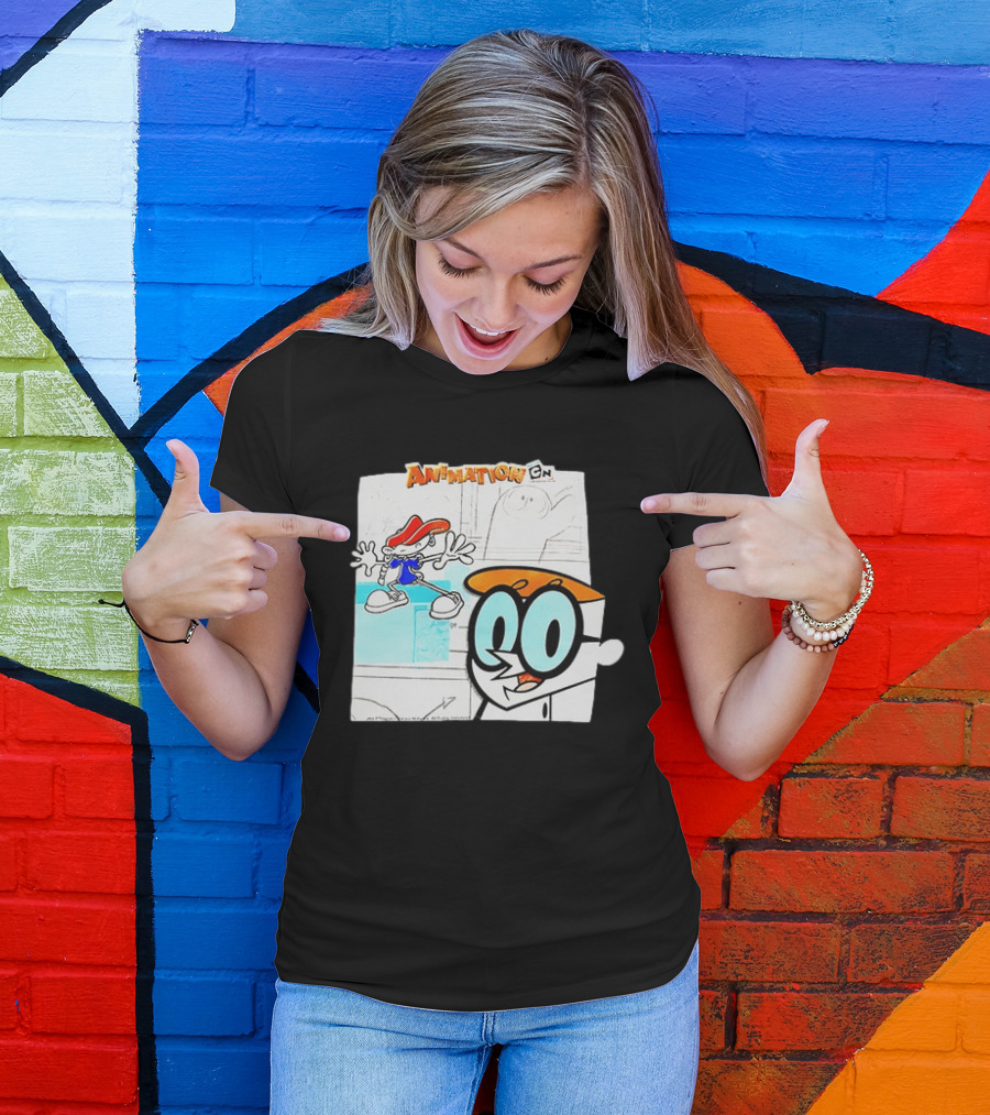 Numbuh 3 Code Name Next Door Dexter Dexter Laboratory Cartoon Network Animation T-Shirt