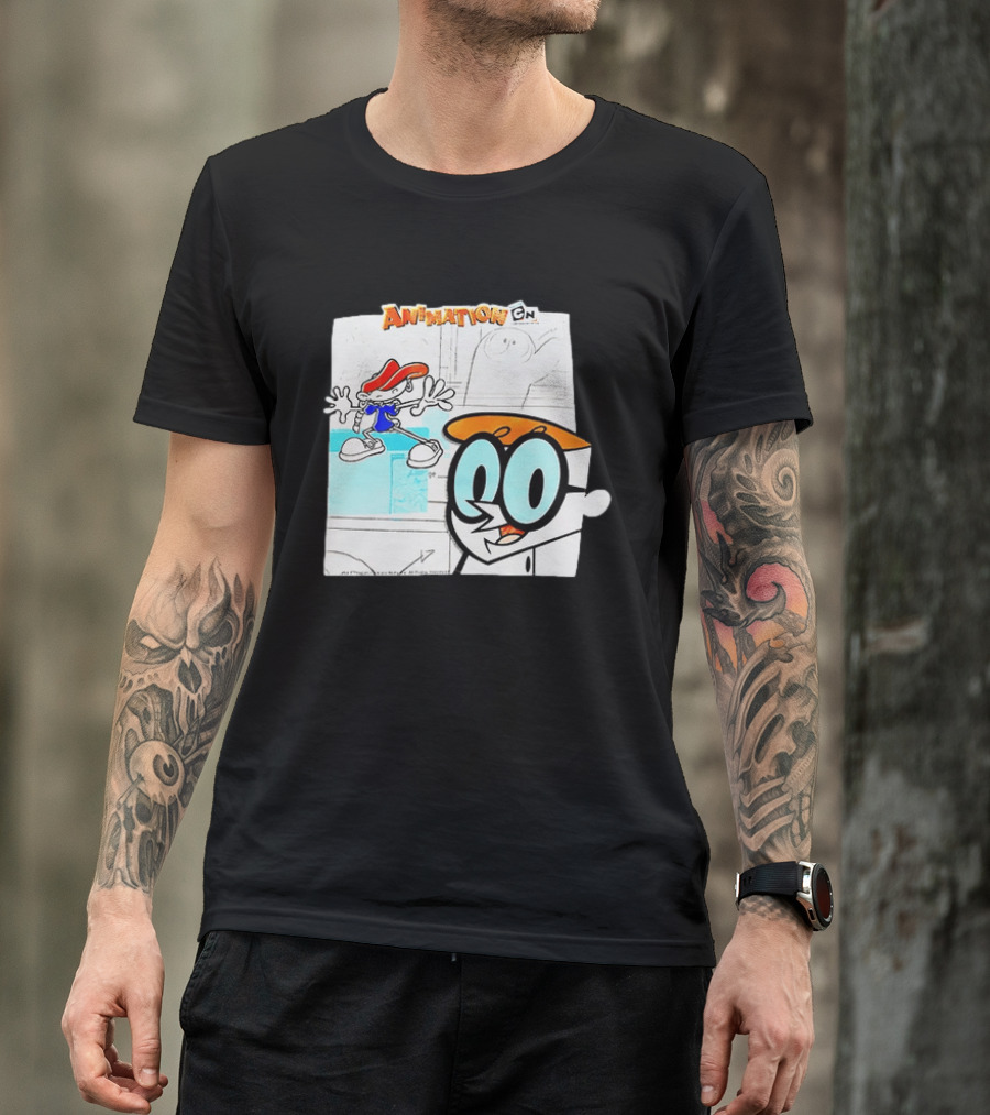 Numbuh 3 Code Name Next Door Dexter Dexter Laboratory Cartoon Network Animation T-Shirt