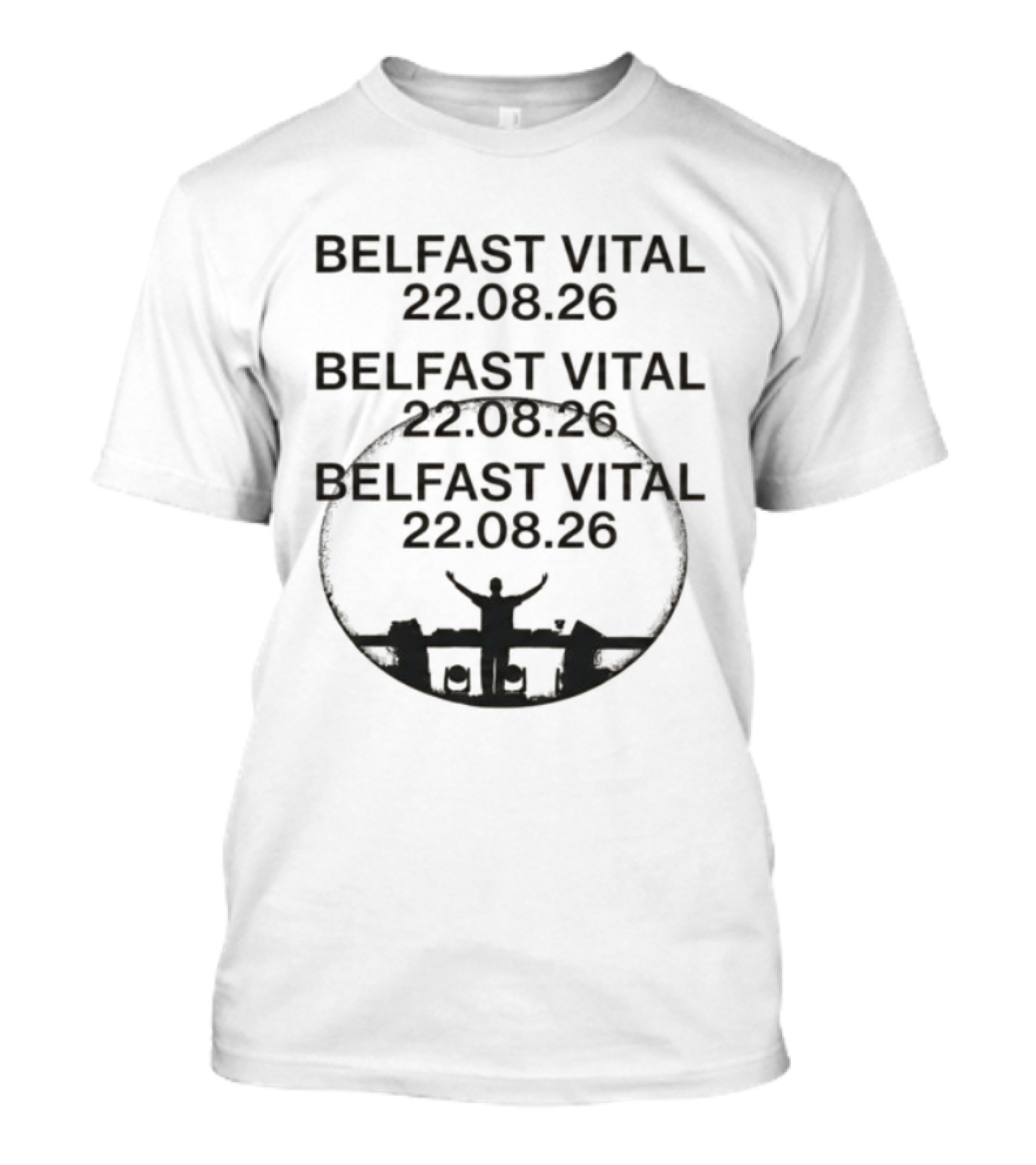 Belfast Vital 22.08.26 Calvin Harris Store Ecru T-Shirt