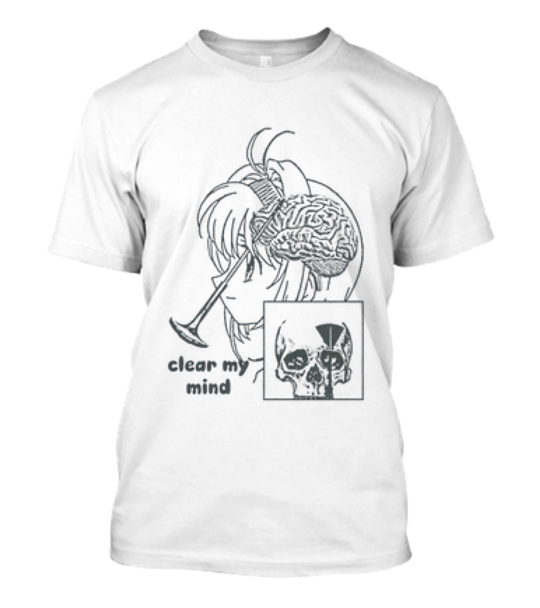Sakura Clear My Mind Anime Aesthetic Manga Japan Blossom T-Shirt