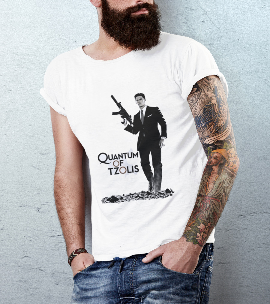 Christos Tzolis Quantum Of Tzolis Soccer Fusion T-Shirt