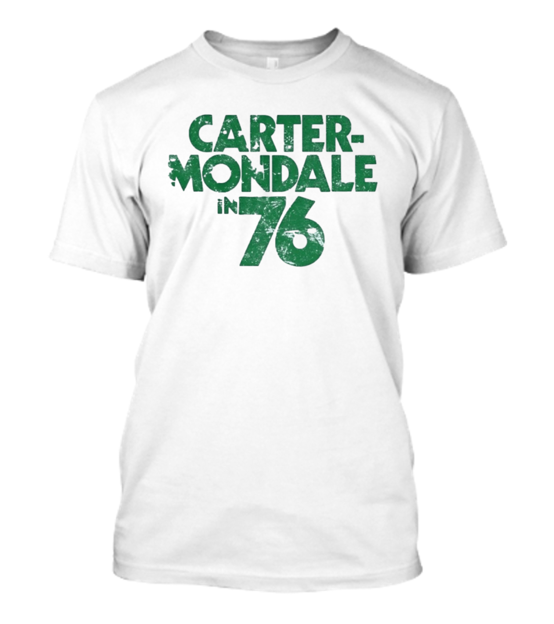 Carter Mondale In 76 Distressed Campaign T-Shirt