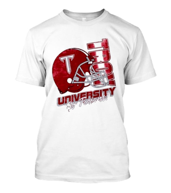 Troy Trojans University Go Trojans Football Helmet T T-Shirt