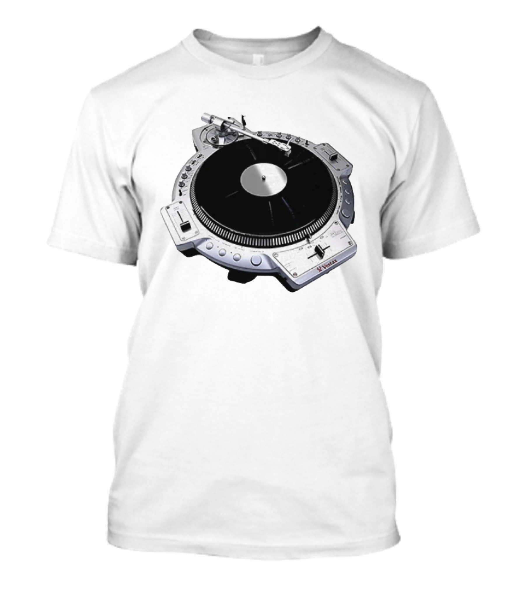 Vestax QFO Turntable Professional DJ Equipment Scratch Mixing T-Shirt
