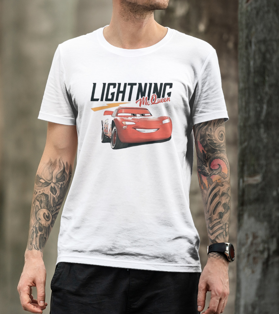Lightning McQueen 95 Custom Built Piston Cup Racer T-Shirt