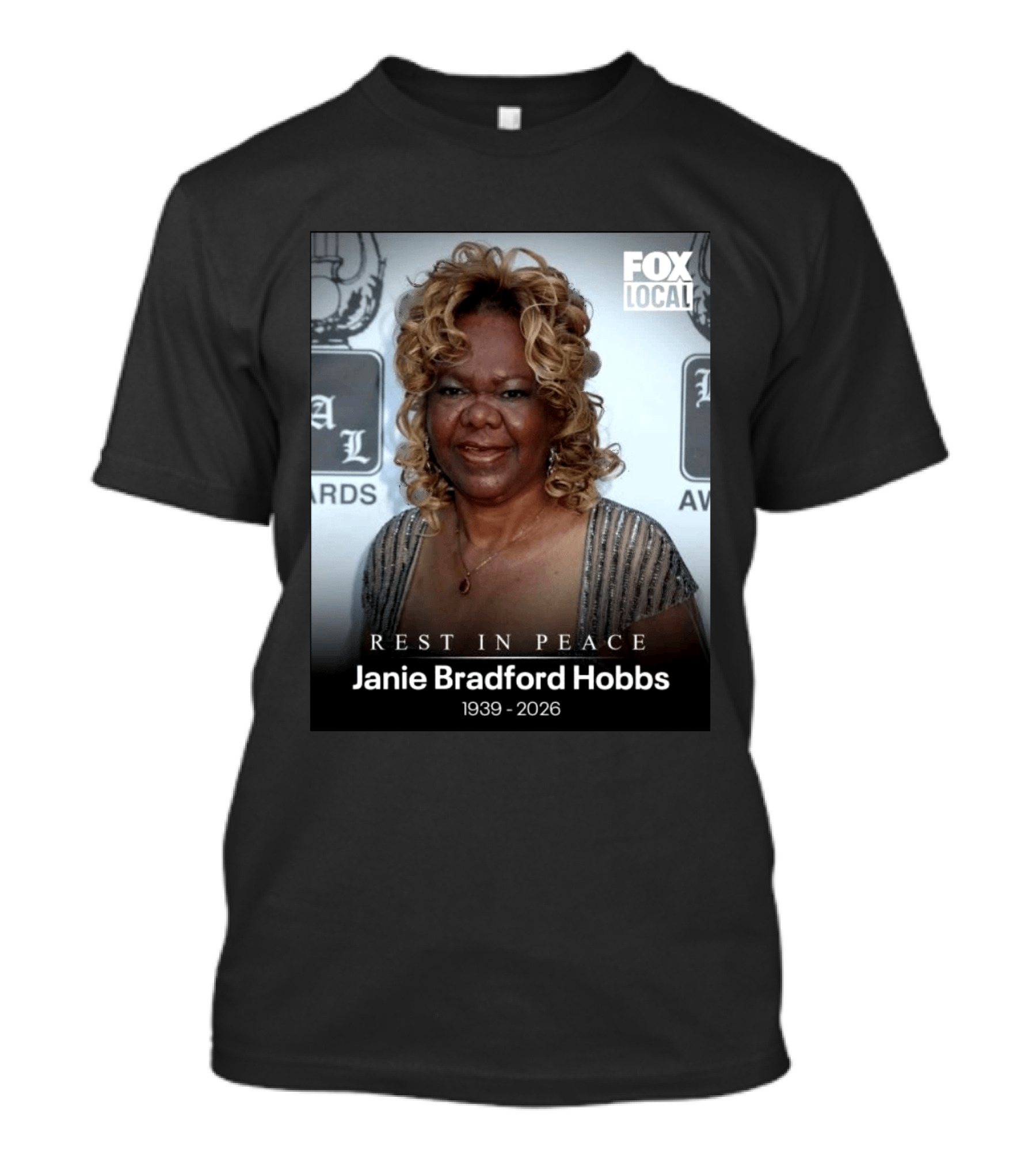 Rest In Peace Janie Bradford Hobbs 1939 2026 T-Shirt