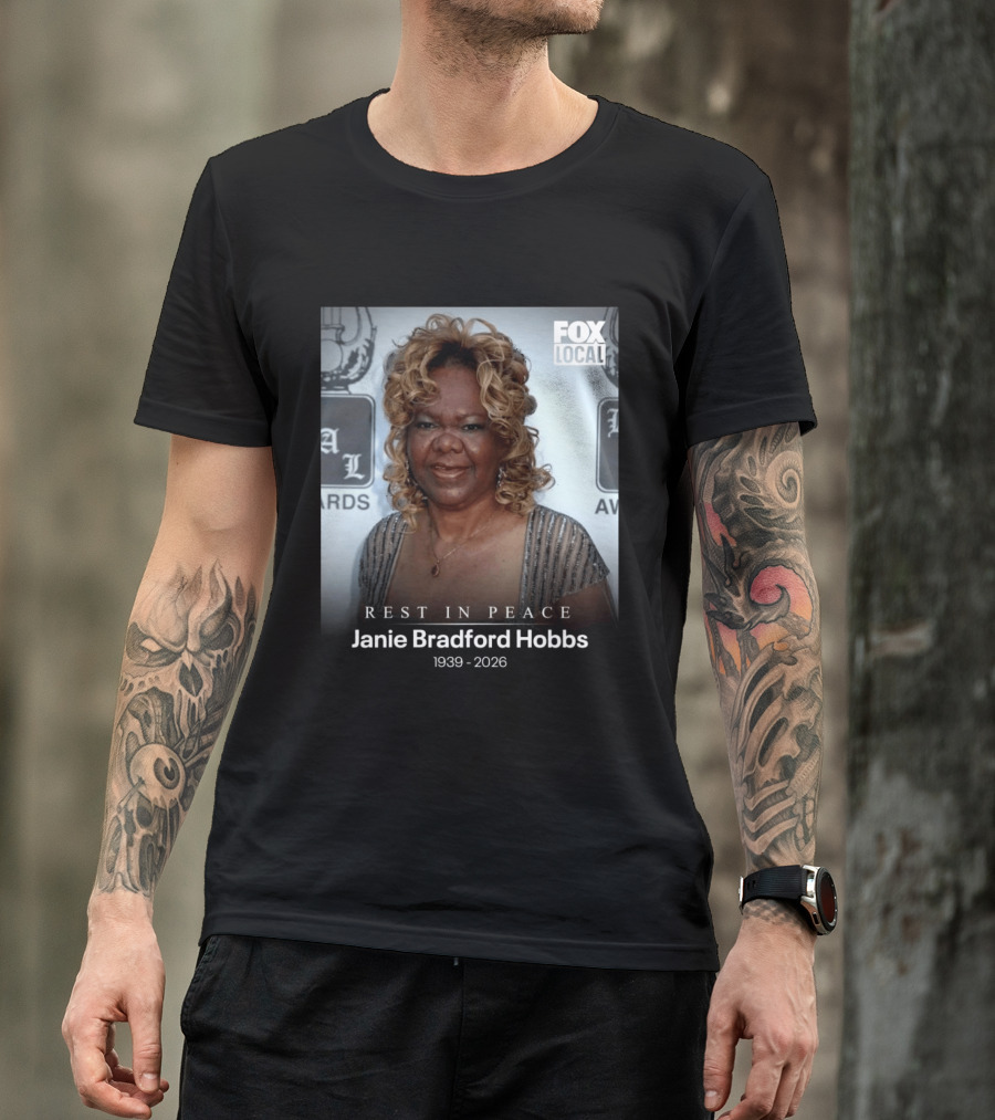 Rest In Peace Janie Bradford Hobbs 1939 2026 T-Shirt