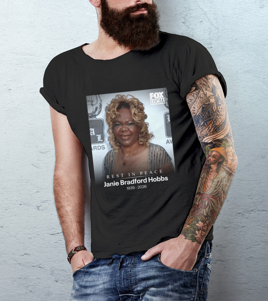 Rest In Peace Janie Bradford Hobbs 1939 2026 T-Shirt