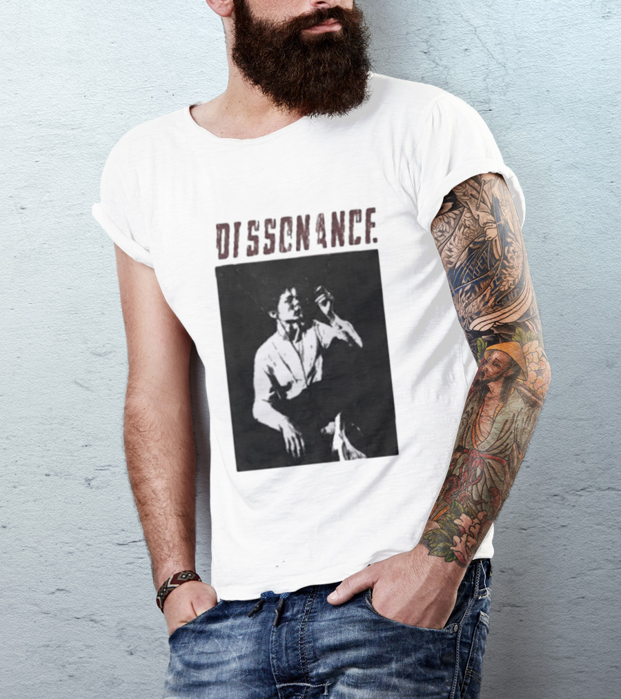 BTS V Taehyung Dissonance Black And White T-Shirt