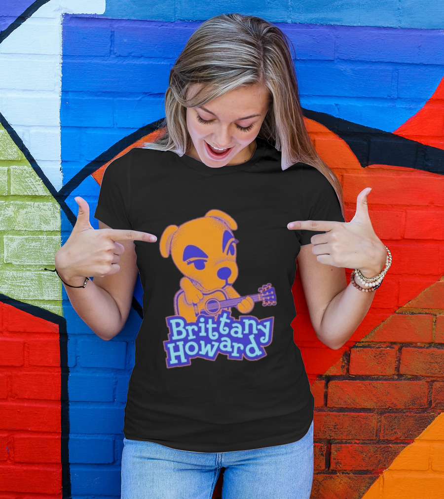 Brittany Howard Bless My Heart Bless My Soul Guitar Playing Dog T-Shirt