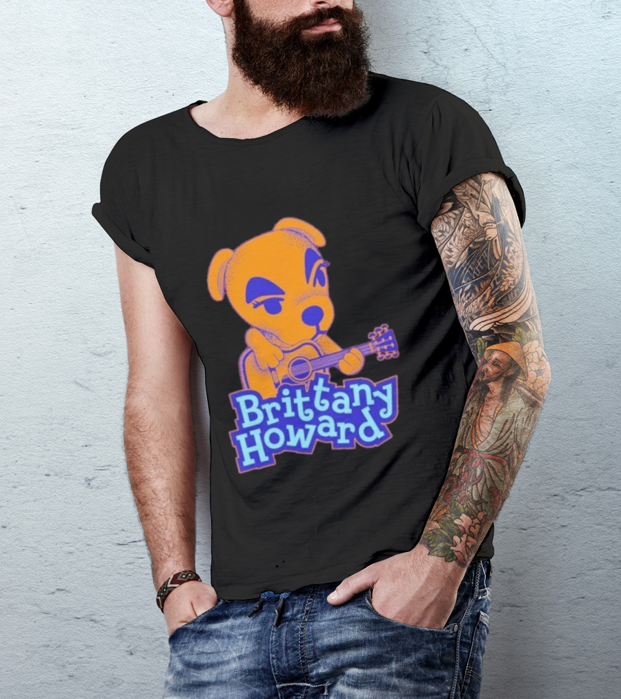 Brittany Howard Bless My Heart Bless My Soul Guitar Playing Dog T-Shirt