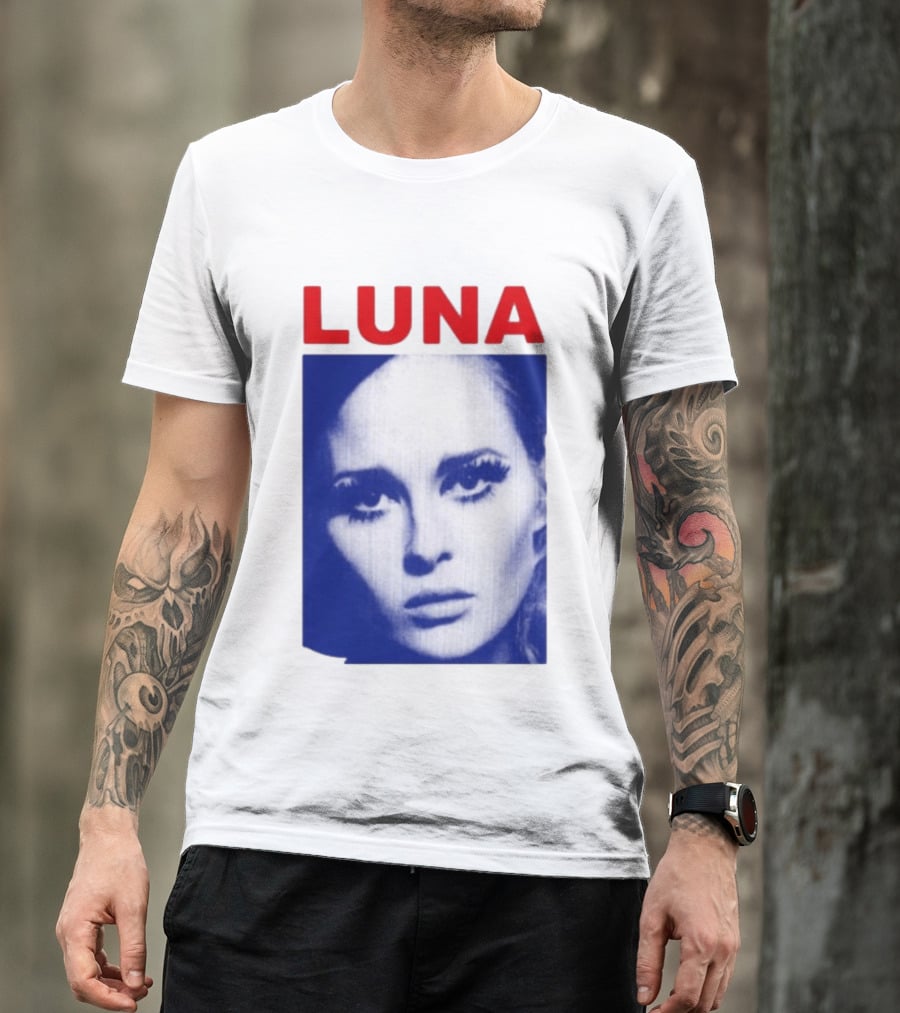 Luna Faye Retro Portrait Image T-Shirt