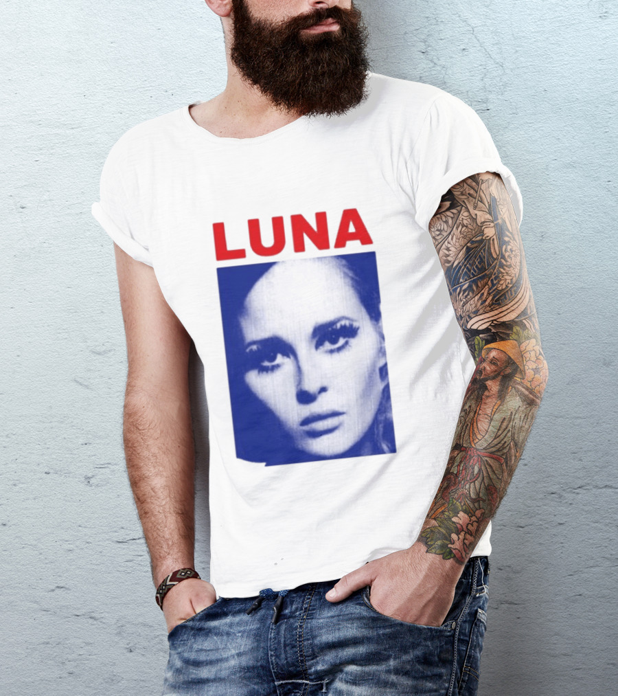Luna Faye Retro Portrait Image T-Shirt