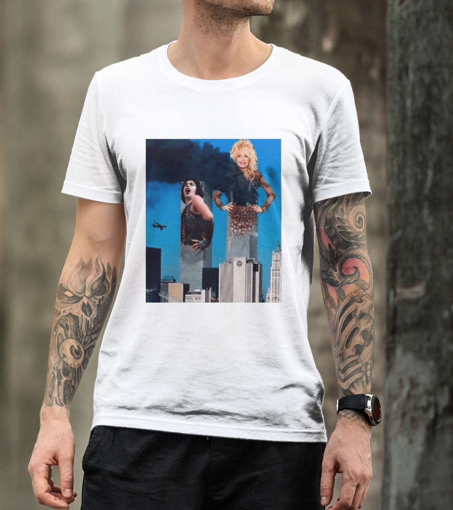 Tim Curry Dolly Parton Twin Towers 9 11 T-Shirt