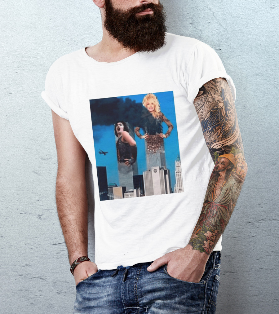 Tim Curry Dolly Parton Twin Towers 9 11 T-Shirt