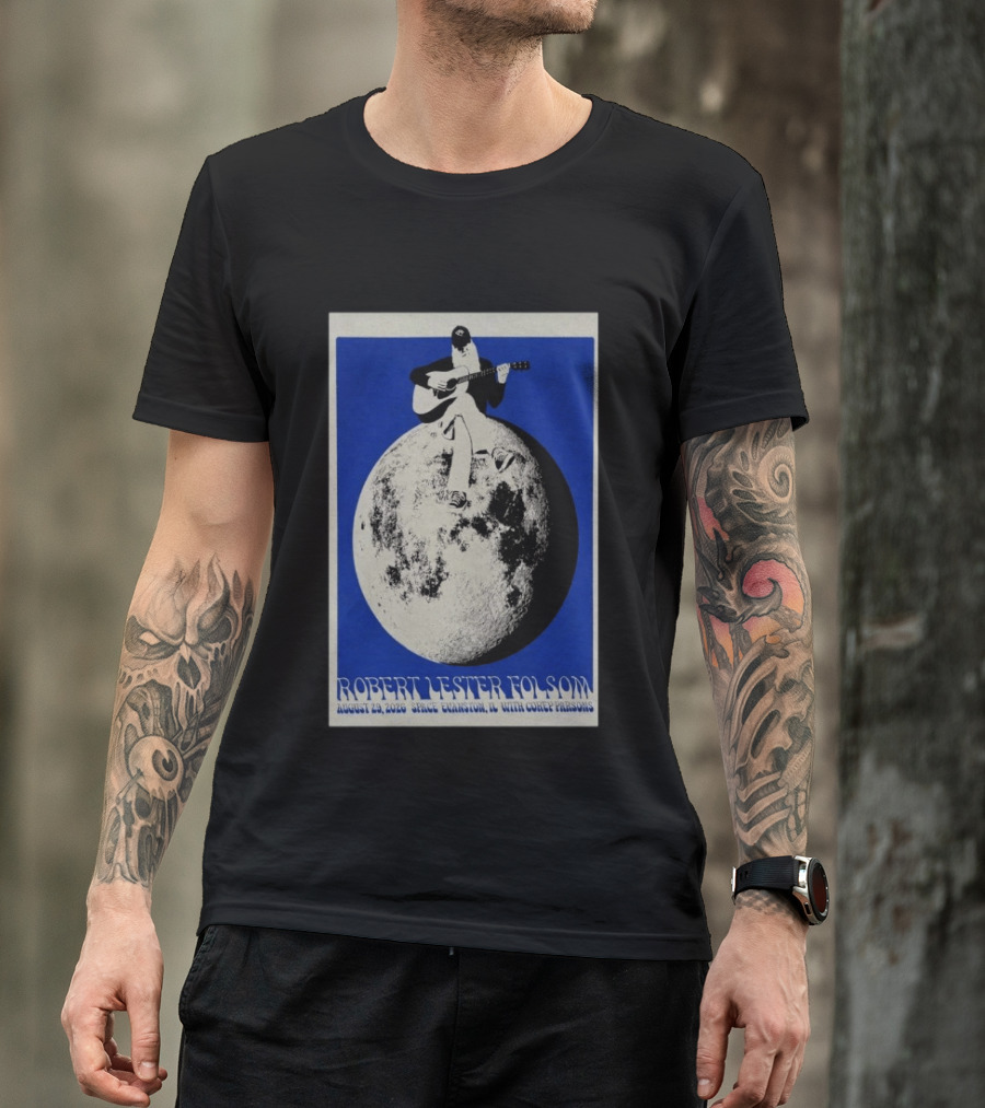 Robert Lester Folsom August 29 2026 Evanston IL Space Concert With Corey Parsons T-Shirt