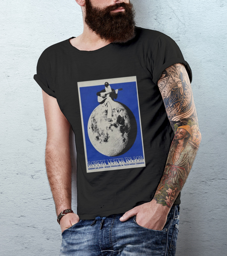 Robert Lester Folsom August 29 2026 Evanston IL Space Concert With Corey Parsons T-Shirt