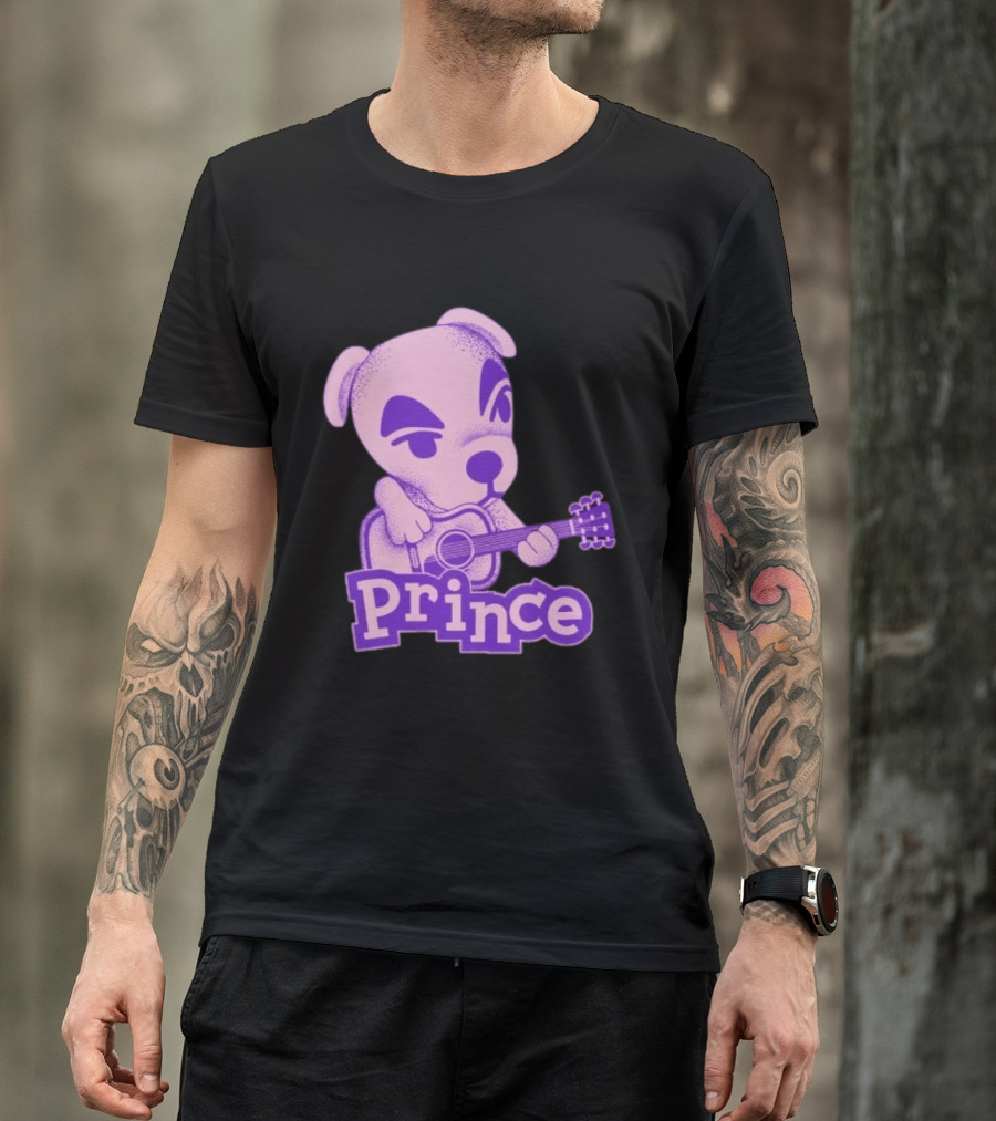 KK Slider Prince Life Is Just A Party And Parties Aren't Meant To Last Purple Guitar T-Shirt