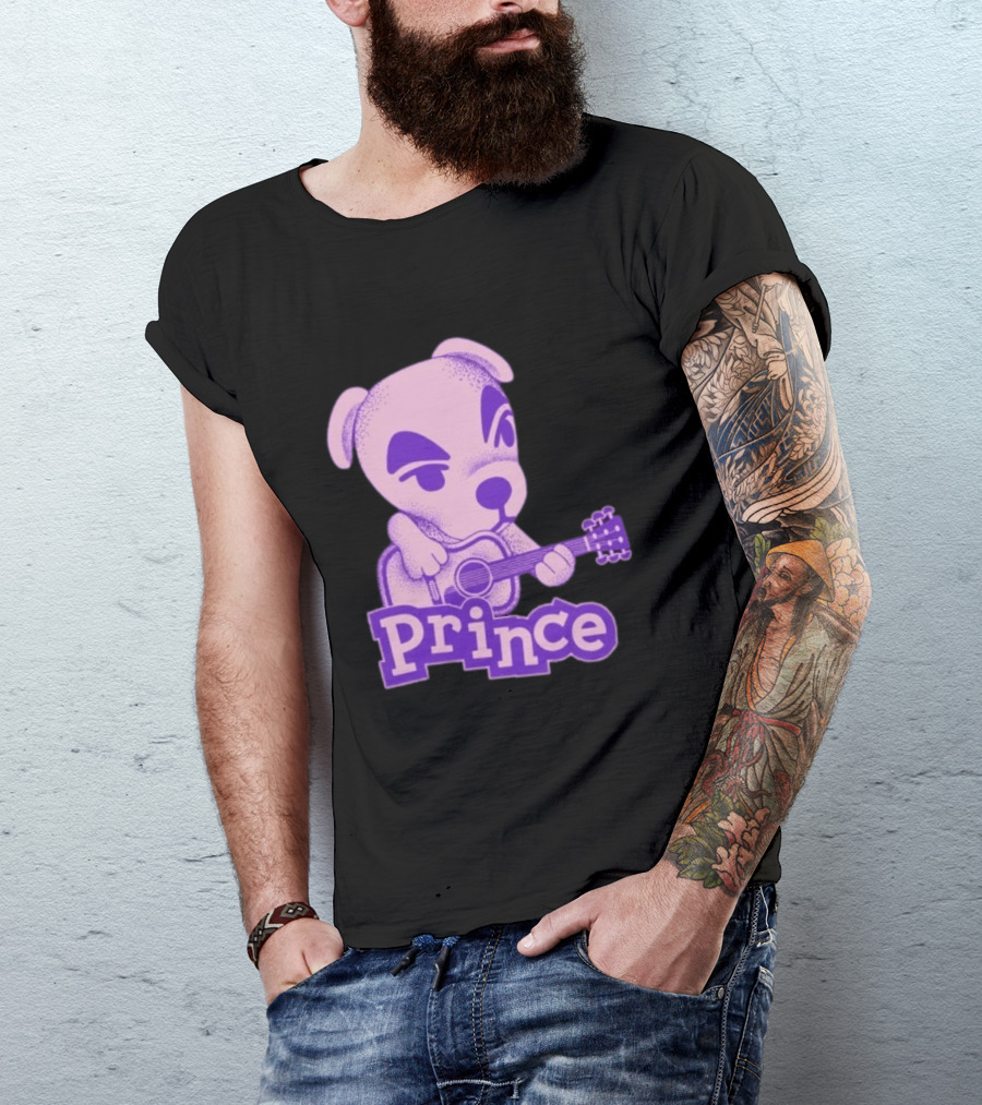 KK Slider Prince Life Is Just A Party And Parties Aren't Meant To Last Purple Guitar T-Shirt