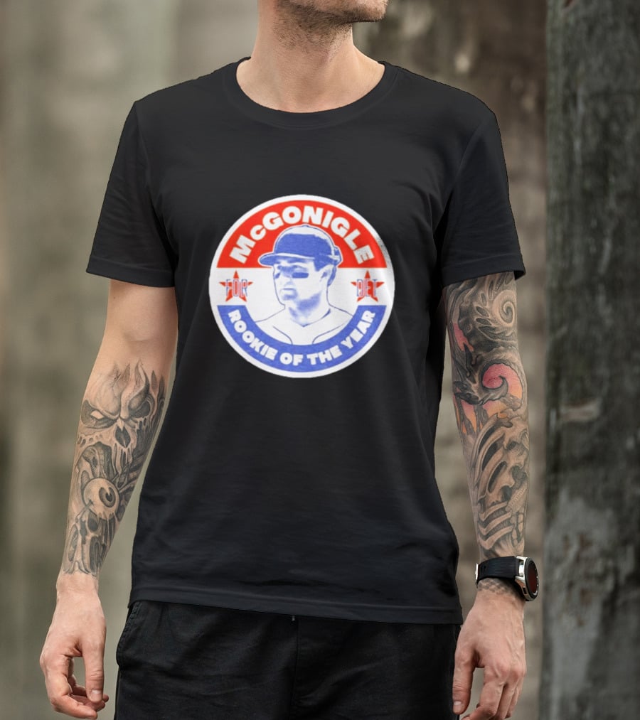 Kevin McGonigle Rookie Of The Year Detroit Baseball Stars T-Shirt