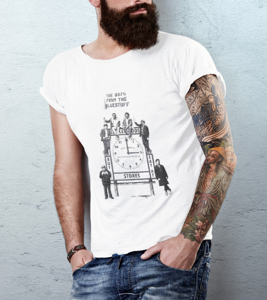 Everton FC Bernard Hill Yosser Hughes The Boys From Blue Stuff Men On 1985 T-Shirt