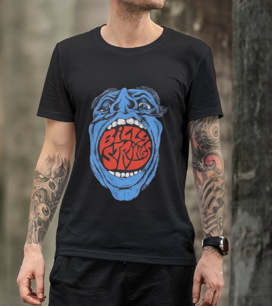 Billy Strings Ionia Freak Fair 2026 Big Face I'm A Freak For Bluegrass T-Shirt