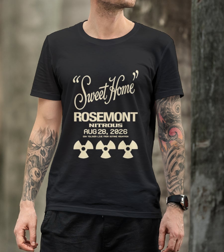 Don Toliver Sweet Home Rosemont Nitrous Live From Octane Mountain 2026 T-Shirt