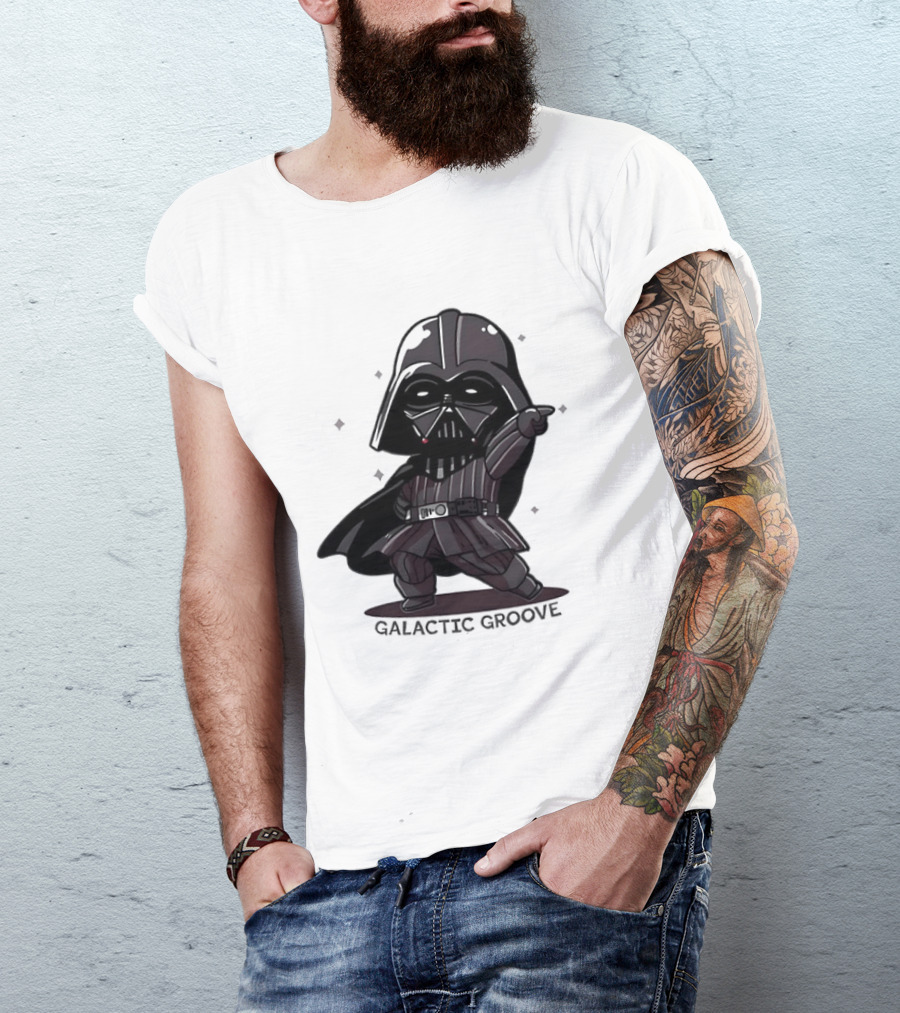 Star Wars Darth Vader Galactic Groove Chibi T-Shirt