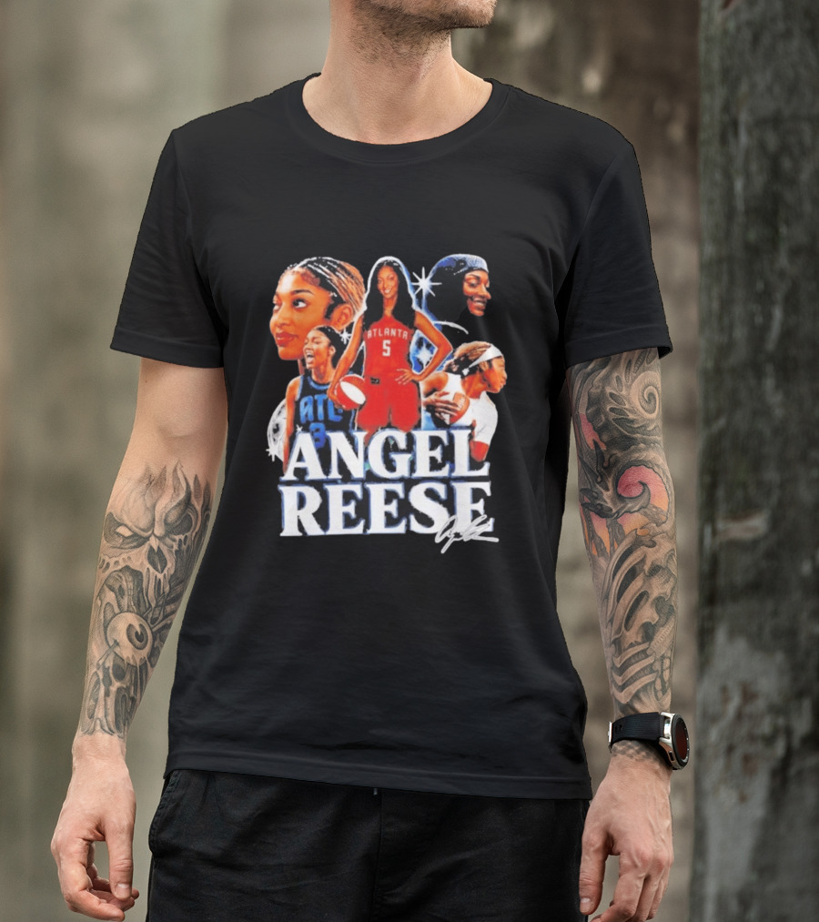 Angel Reese ATL 5 Atlanta Basketball Bootleg T-Shirt