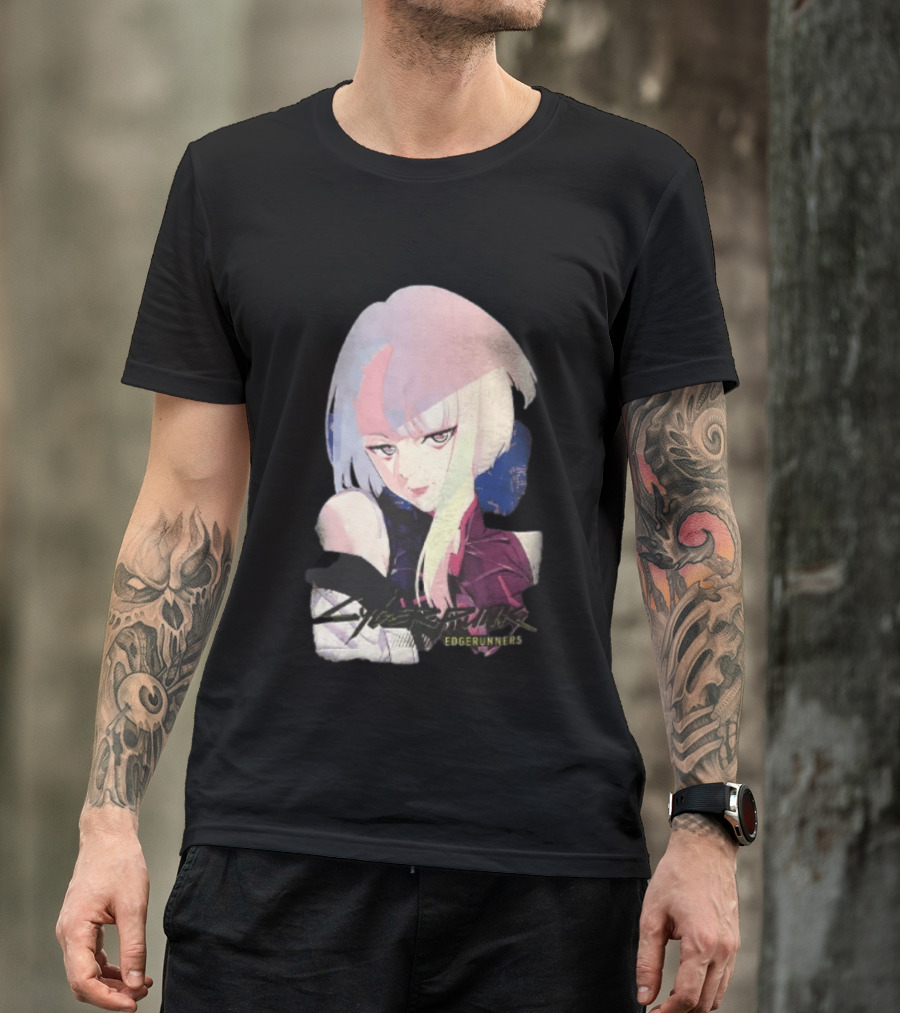Cyberpunk Edgerunners Lucyna Kushinada Colorful Anime T-Shirt