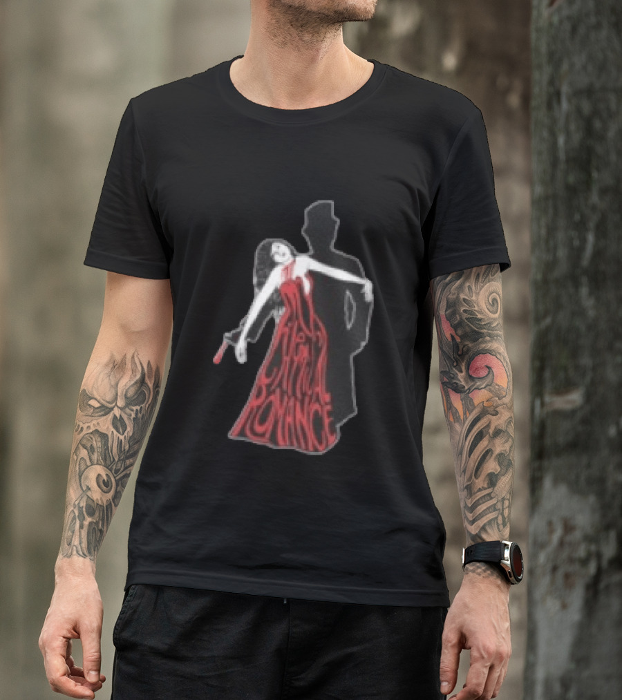 Nostalgia Gland Store Shhh My Chemical Romance Red Dress Shadow T-Shirt