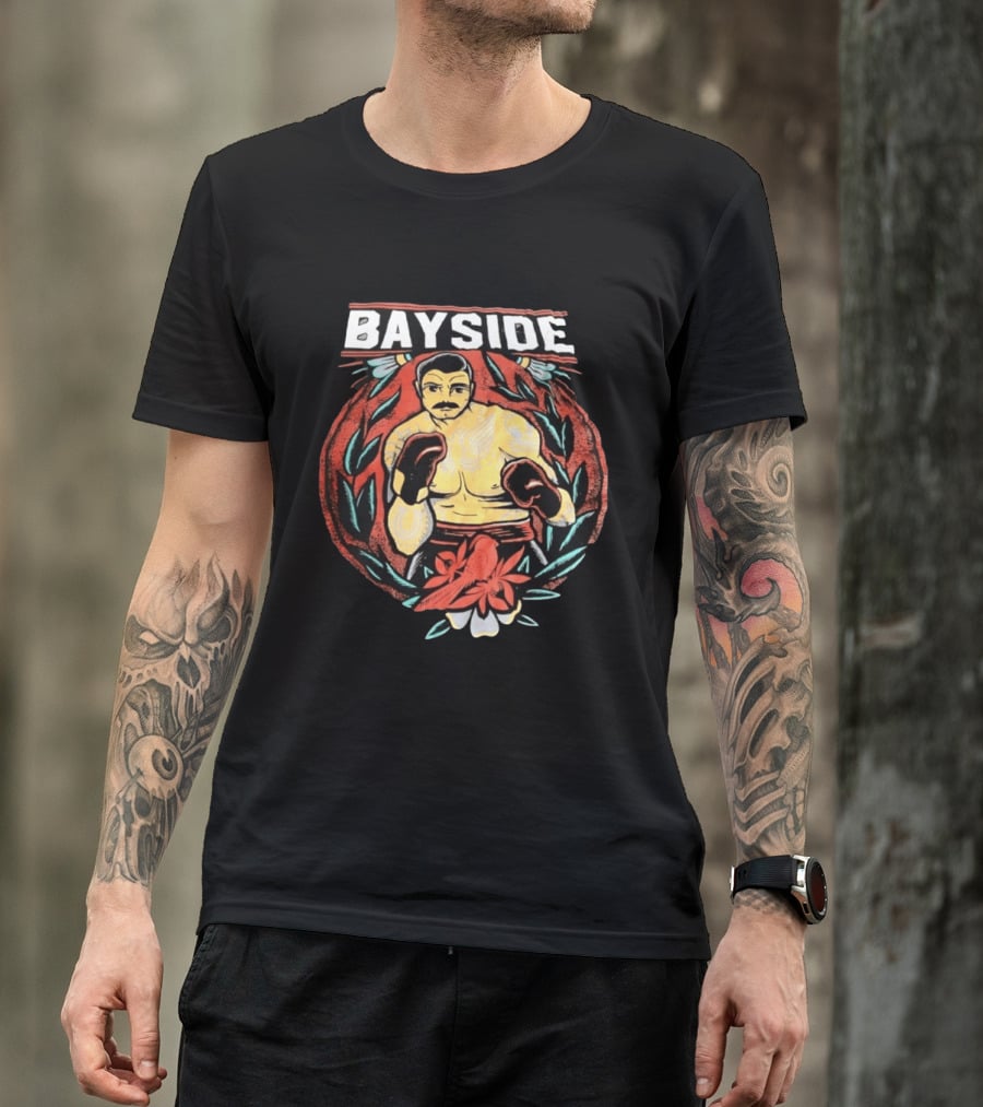 Bayside Boxer Tattoo Alternative Rock T-Shirt