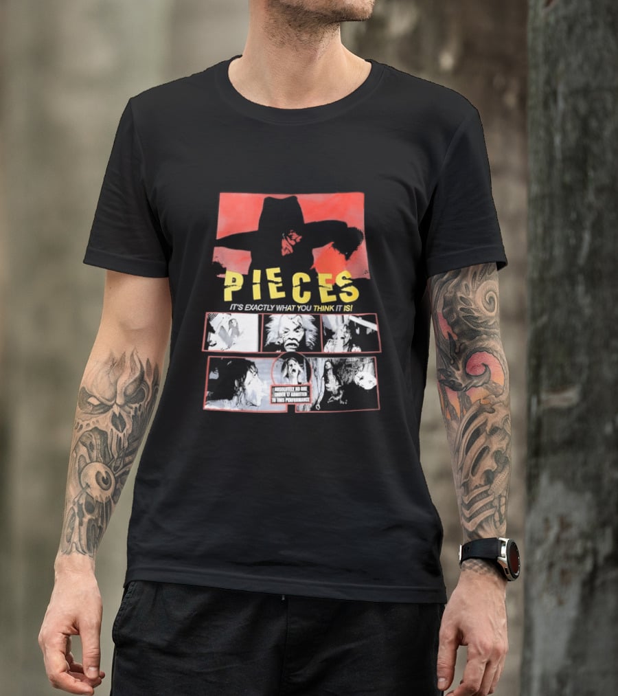 Pieces It's Exactly What You Think It Is Puzzle Collage T-Shirt