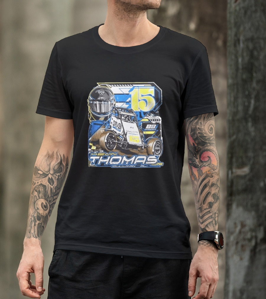 Kevin Thomas Cullman 15 Car Racing BB Performance T-Shirt
