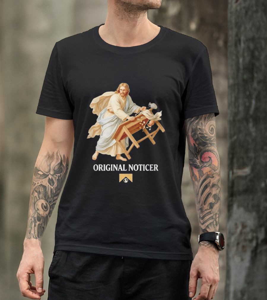 Jesus Christ Original Noticer Temple Cleansing Visual T-Shirt