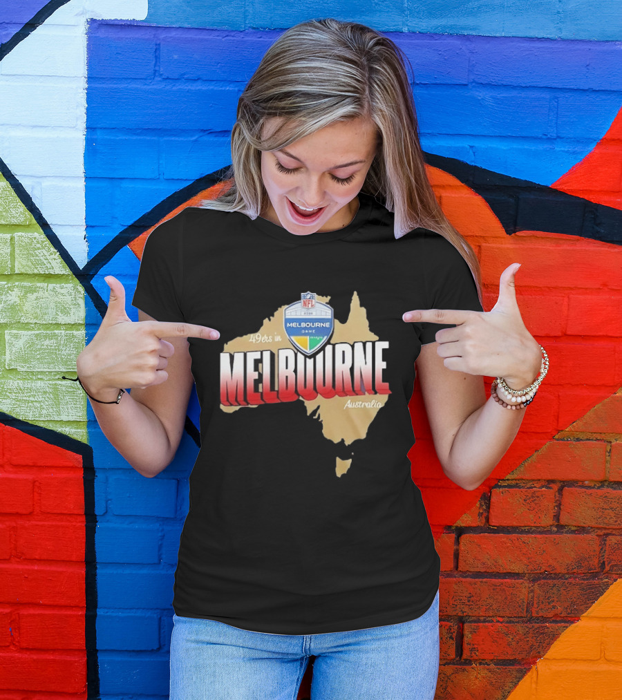 49ers In Melbourne Australia NFL Game 2026 T-Shirt