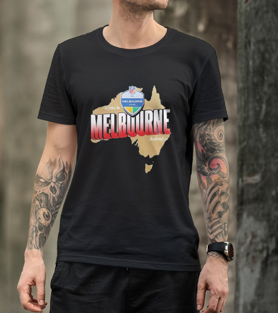 49ers In Melbourne Australia NFL Game 2026 T-Shirt
