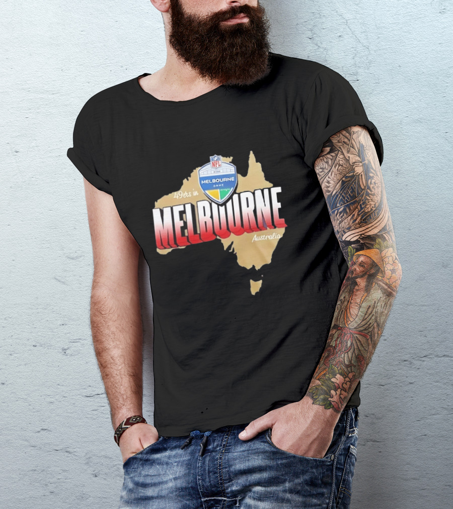 49ers In Melbourne Australia NFL Game 2026 T-Shirt