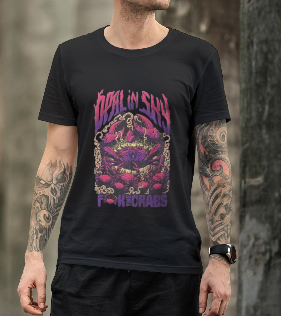 Opal In Sky F*** The Crabs Psychedelic T-Shirt