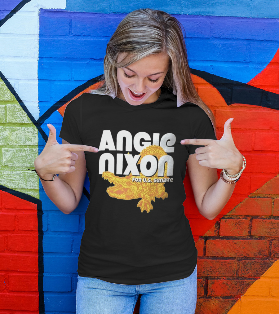 Angie Nixon For U.S. Senate Gator Campaign T-Shirt
